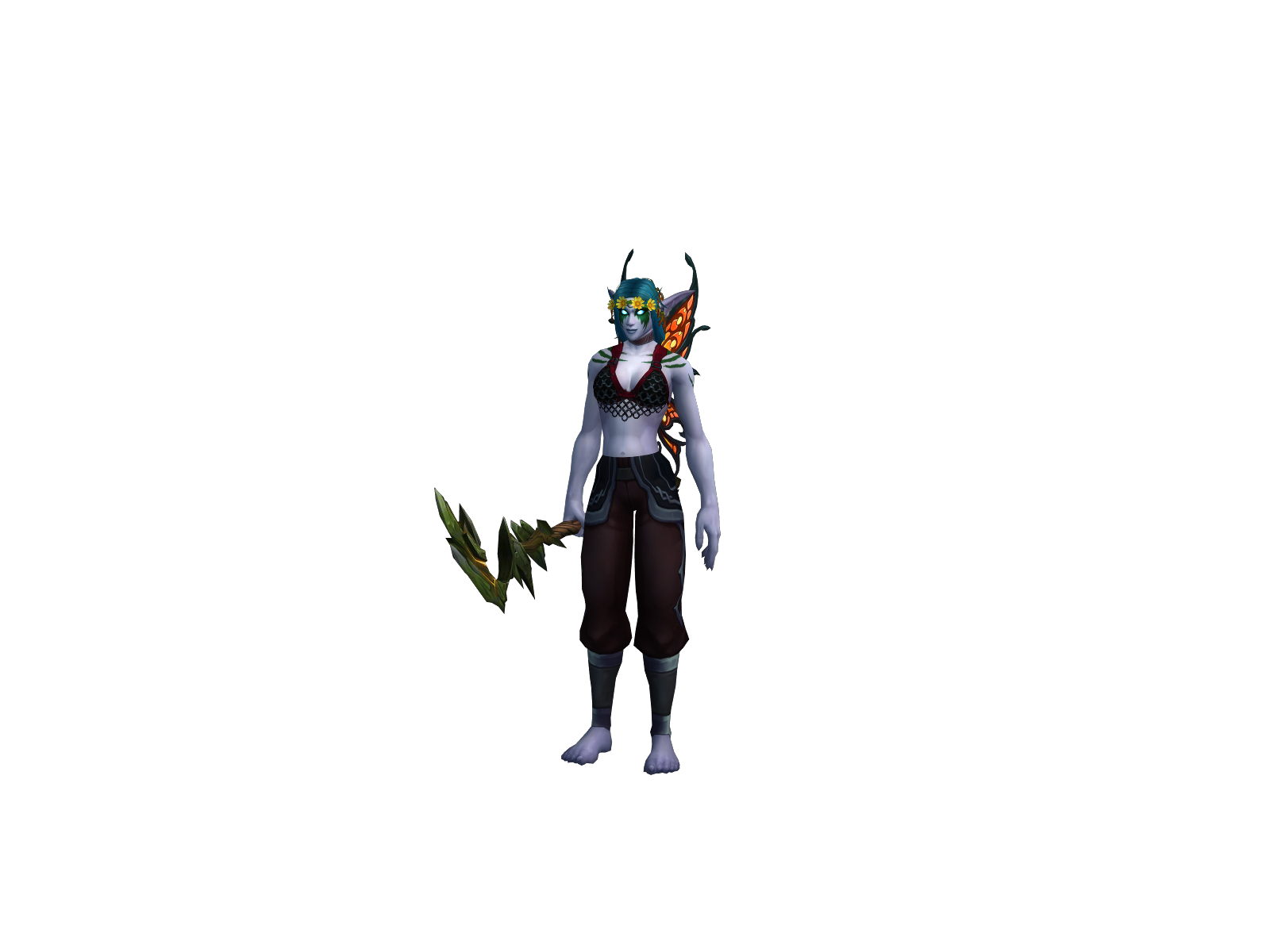 Dandruff 3D character render