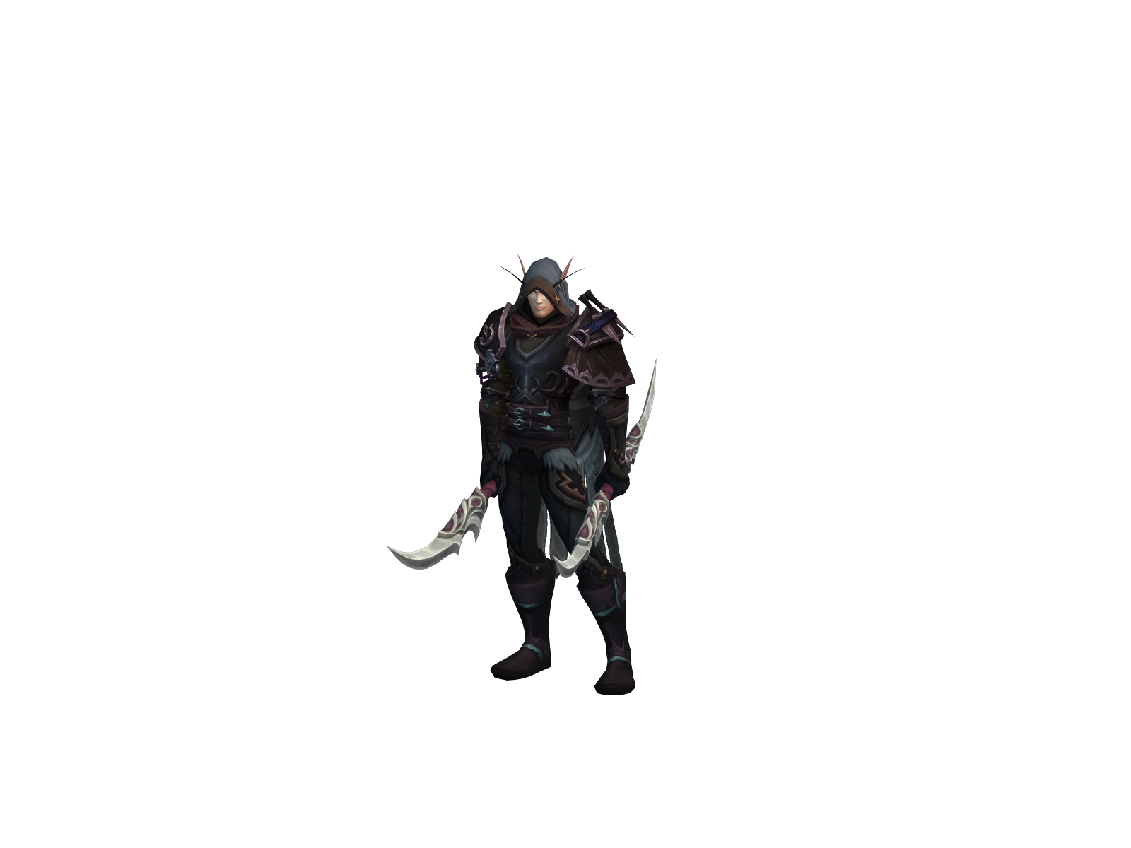 Thallas 3D character render