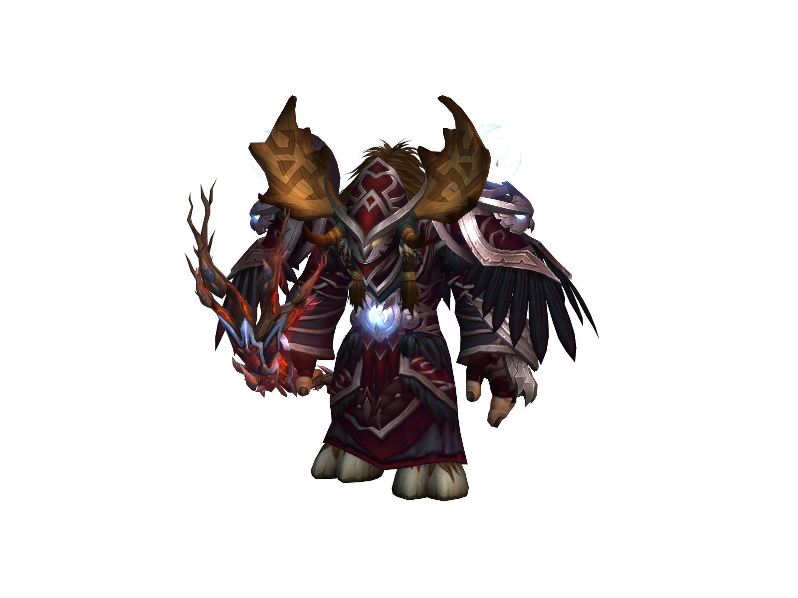 Plam 3D character render