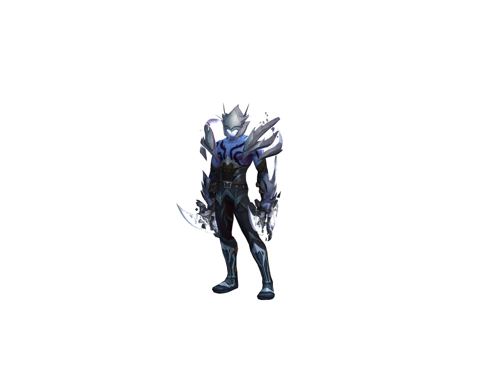 Nullarion 3D character render