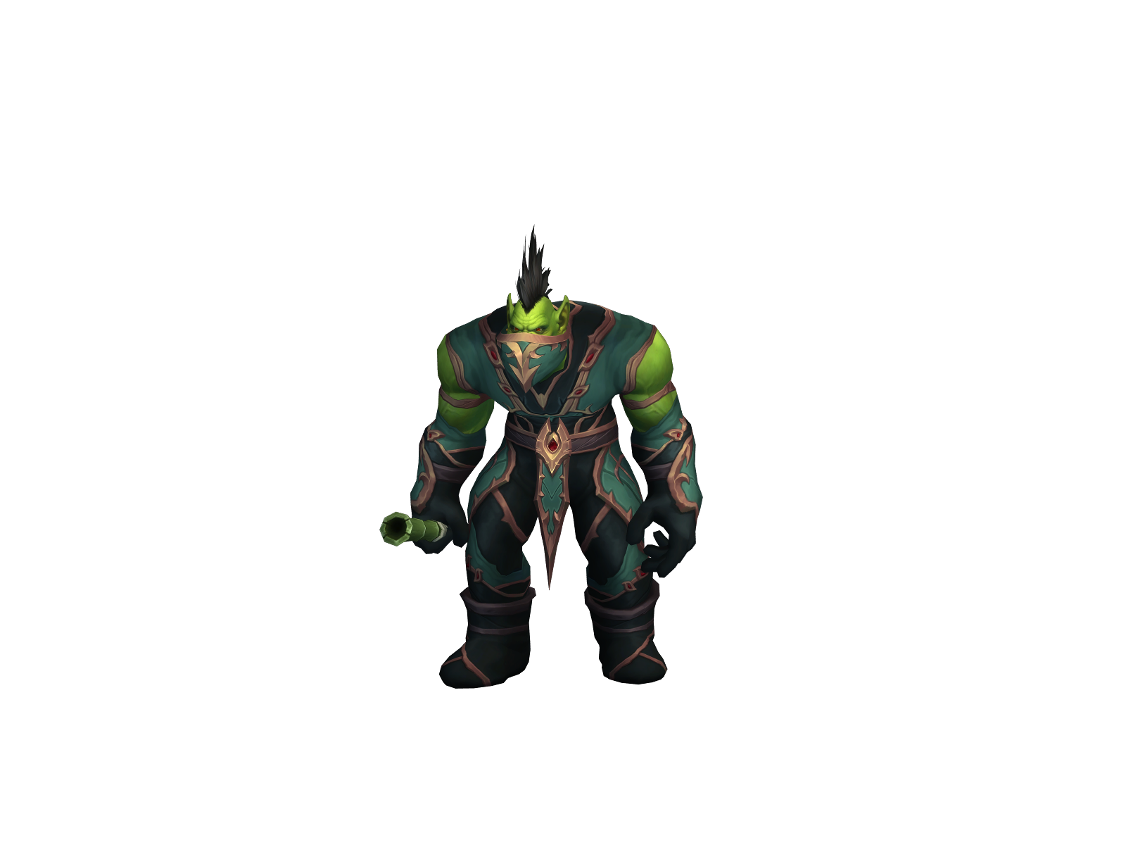 Adverbs 3D character render