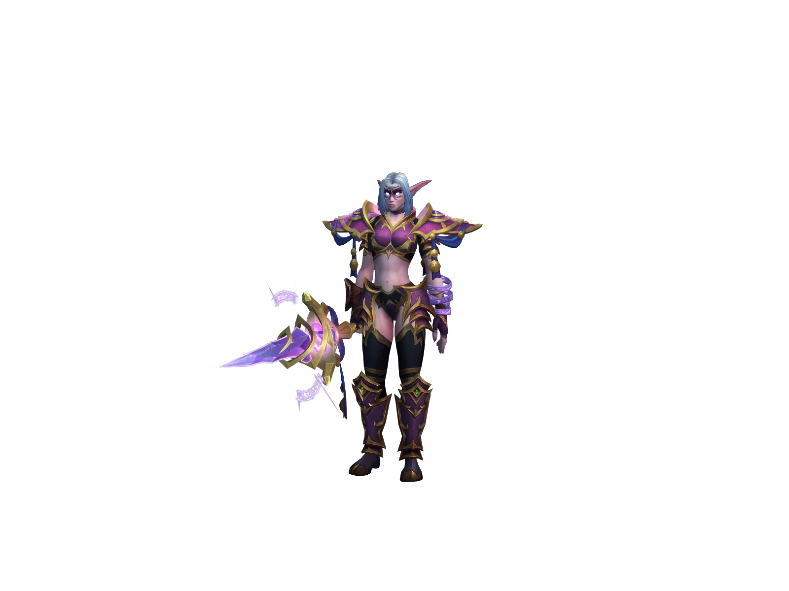 Milcery 3D character render