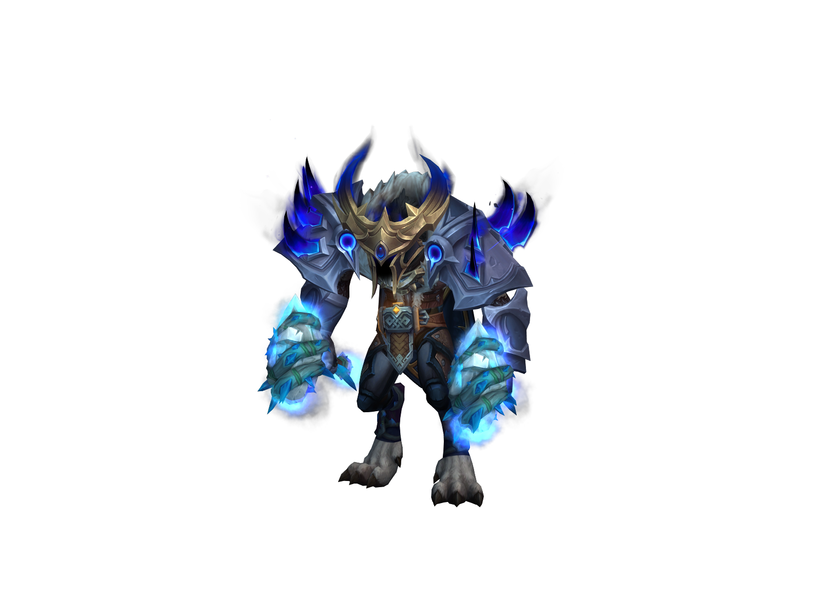 Ruffleknight 3D character render