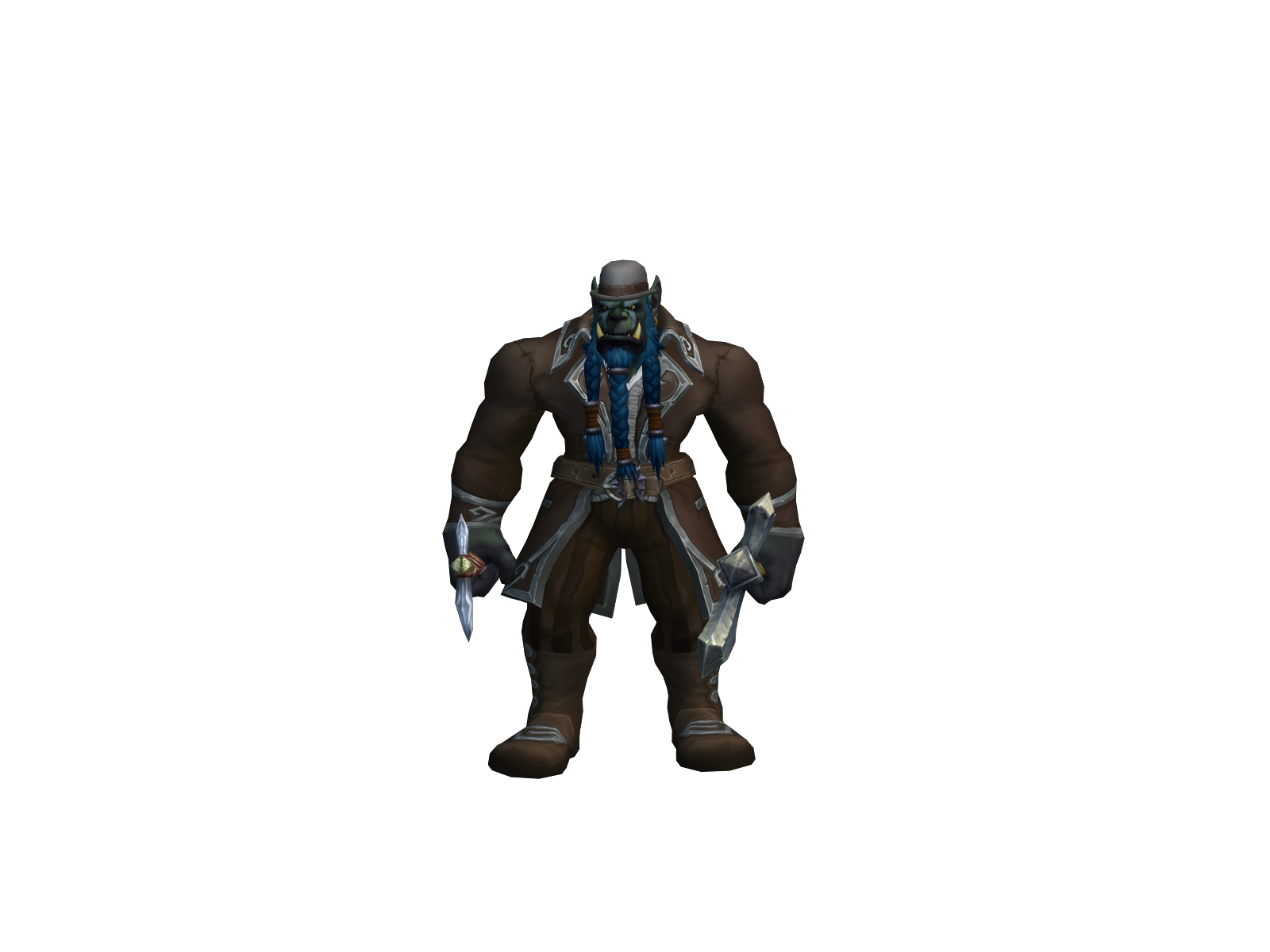 Rubbles 3D character render