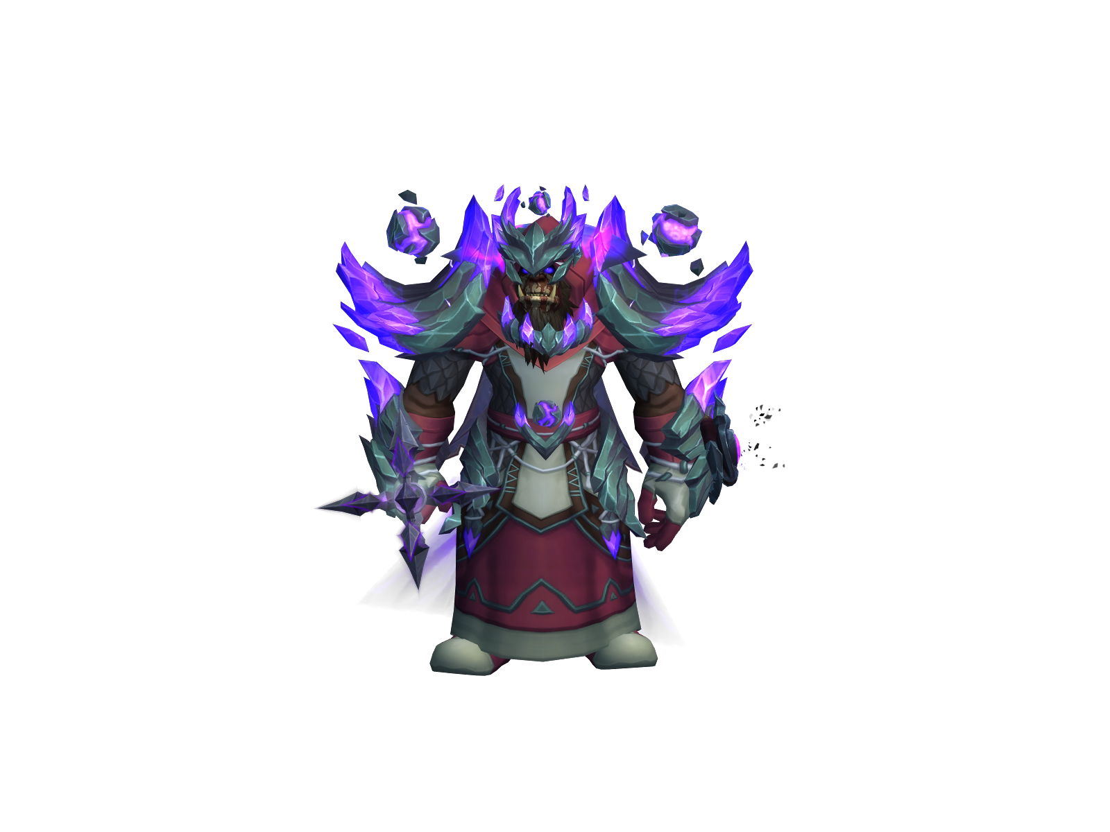 Razzar 3D character render