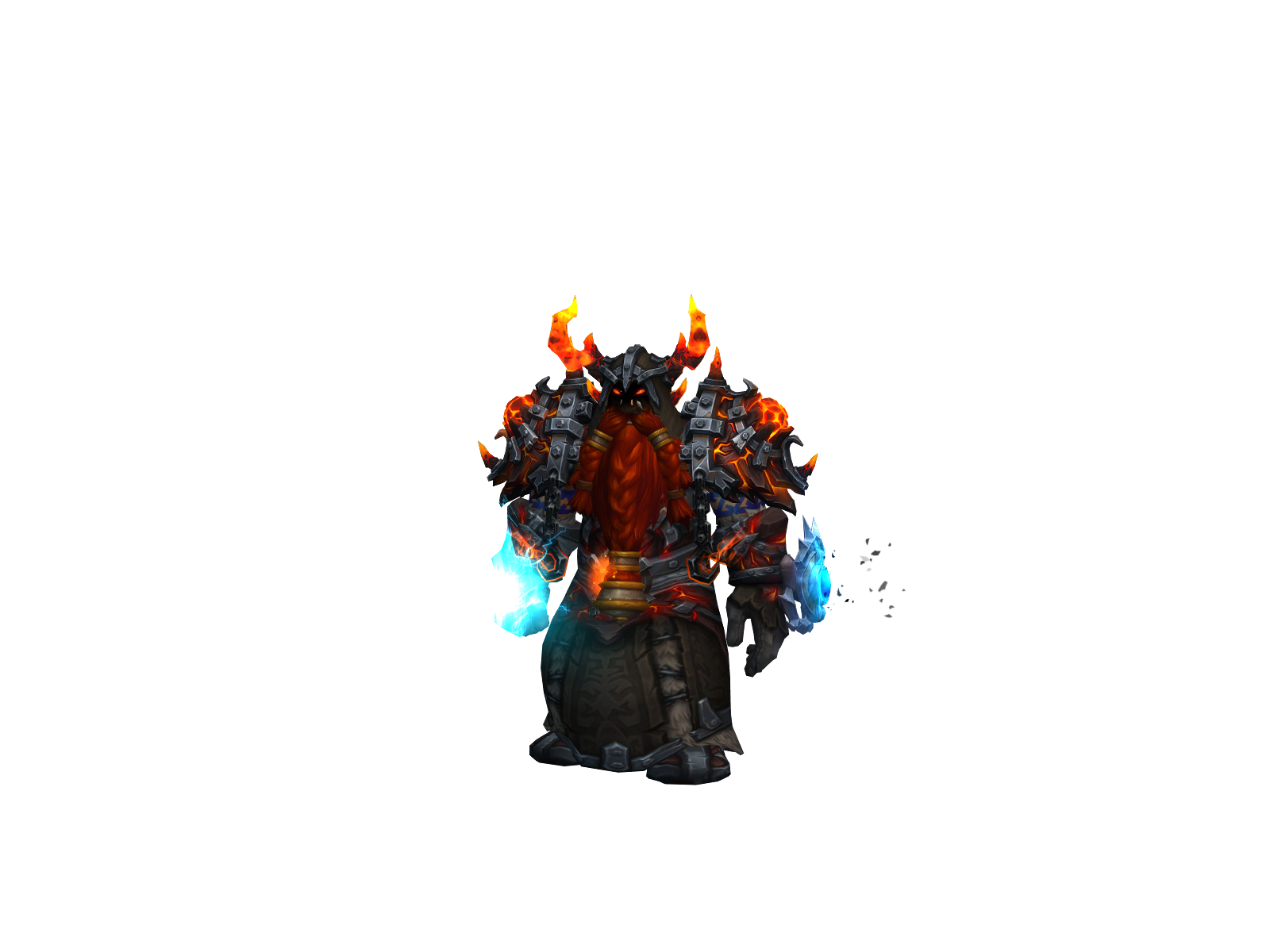 Thelchar 3D character render