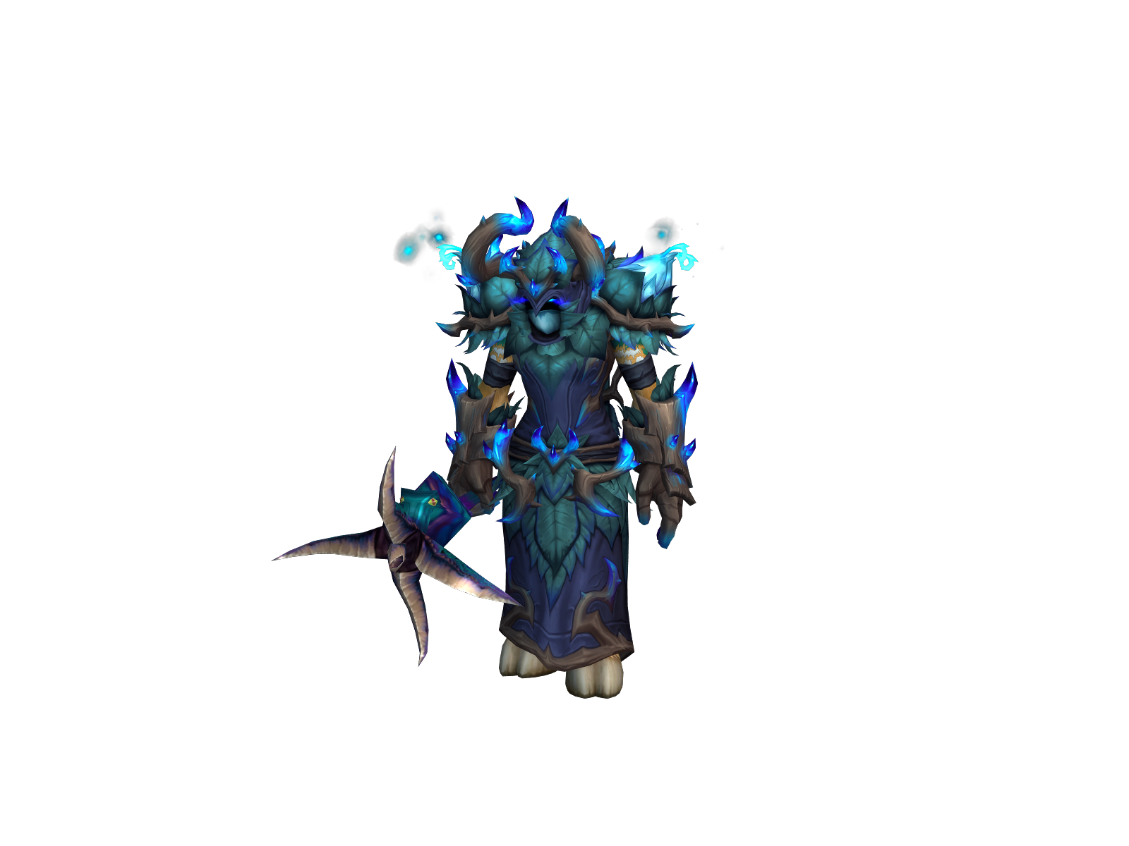 Trippykitty 3D character render