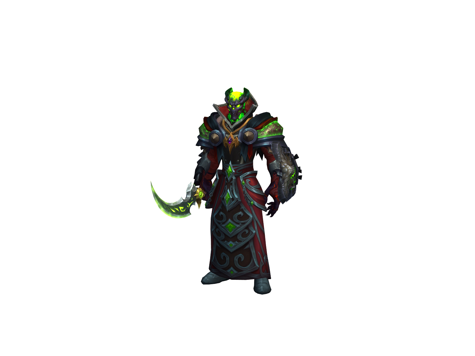 Aeshock 3D character render