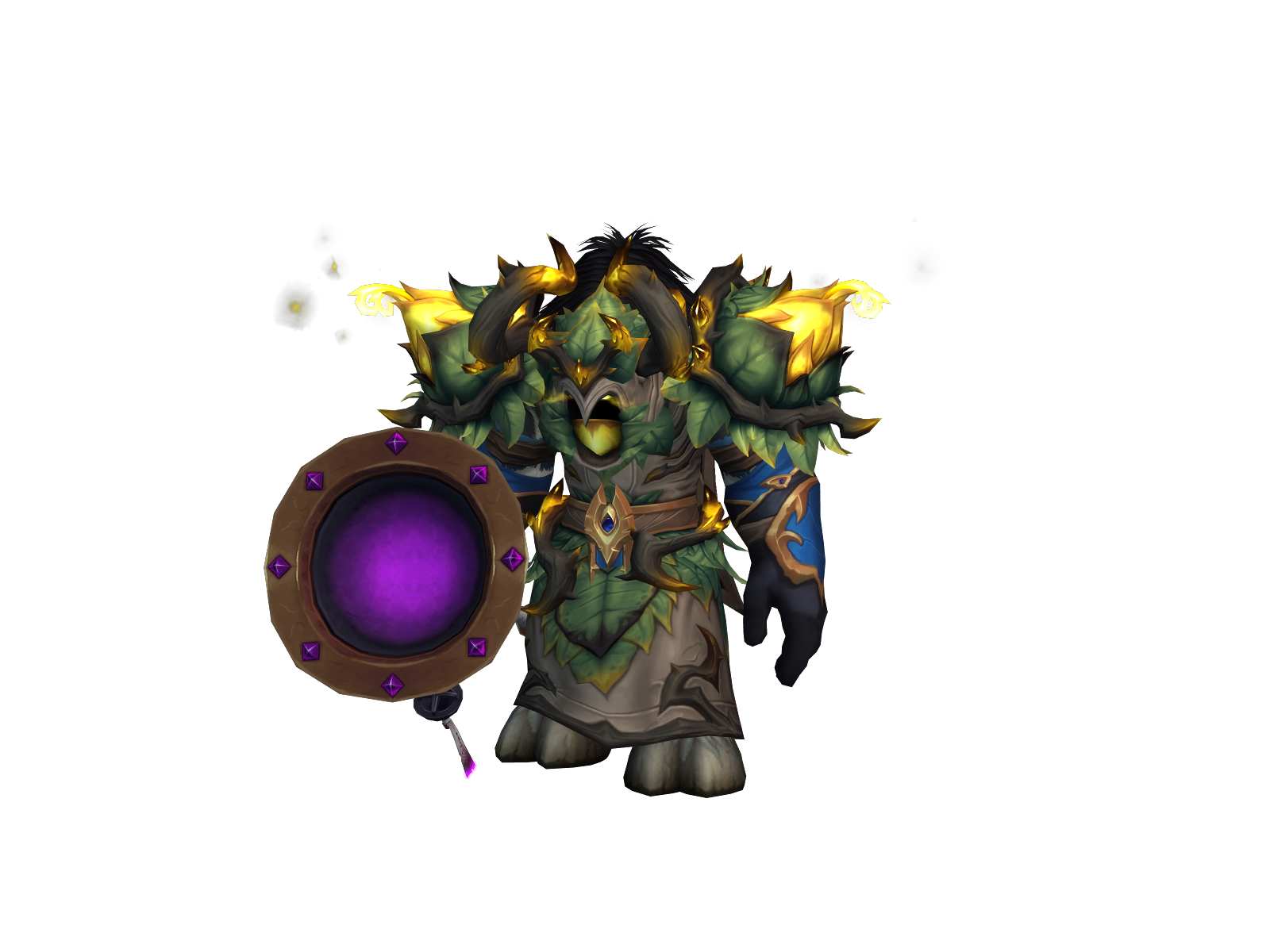 Pustulio 3D character render