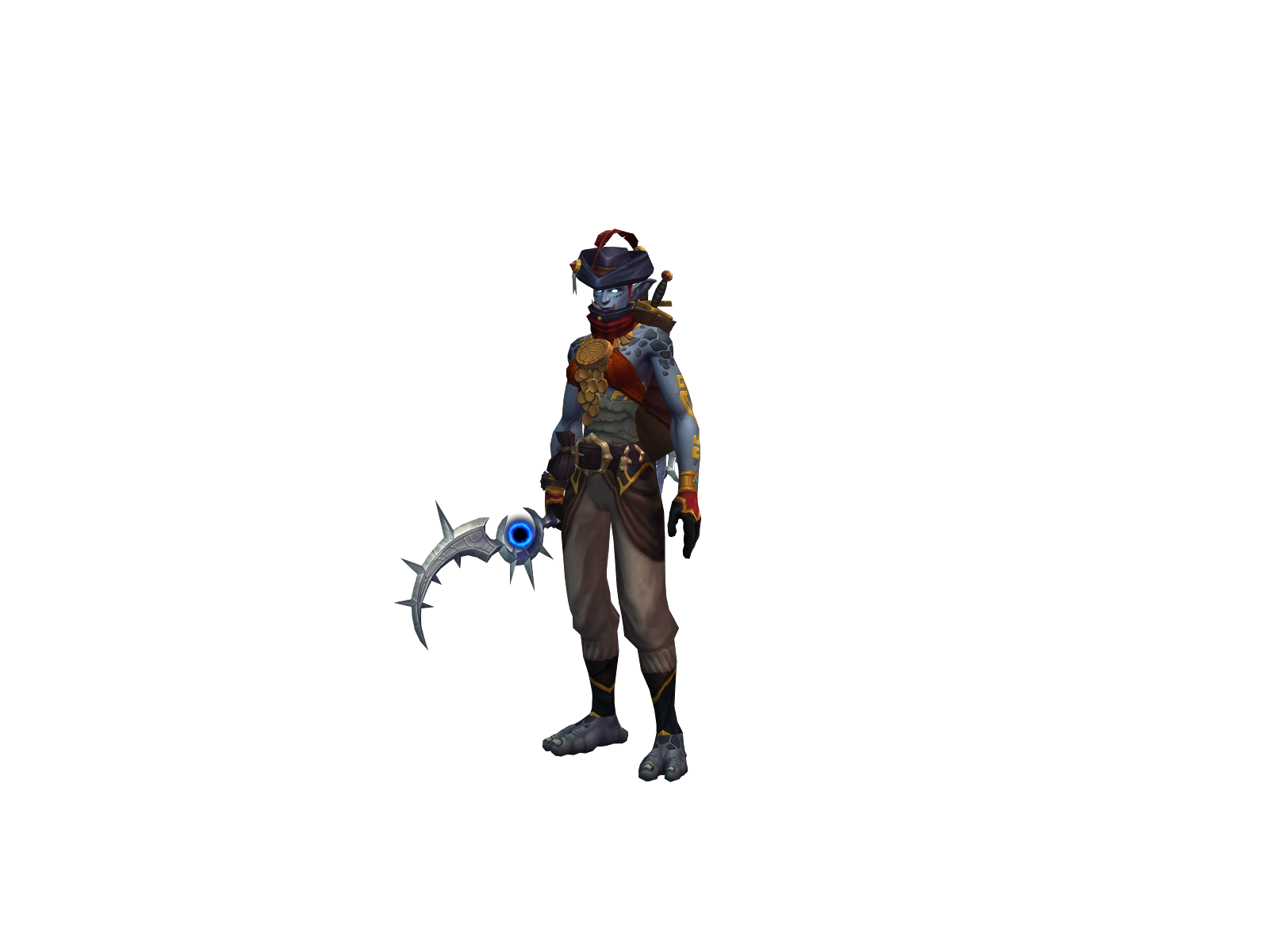 Teef 3D character render
