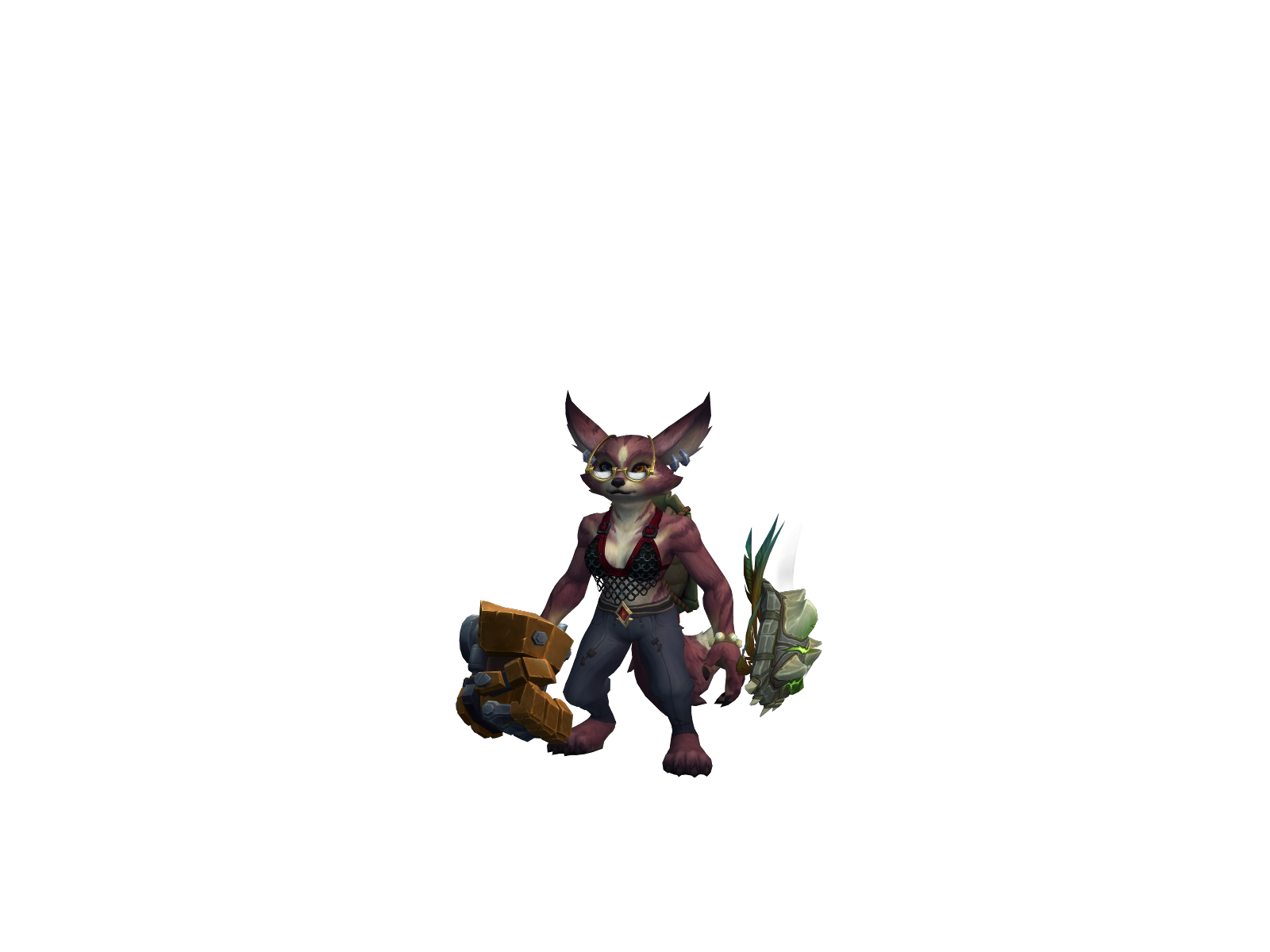Olani 3D character render