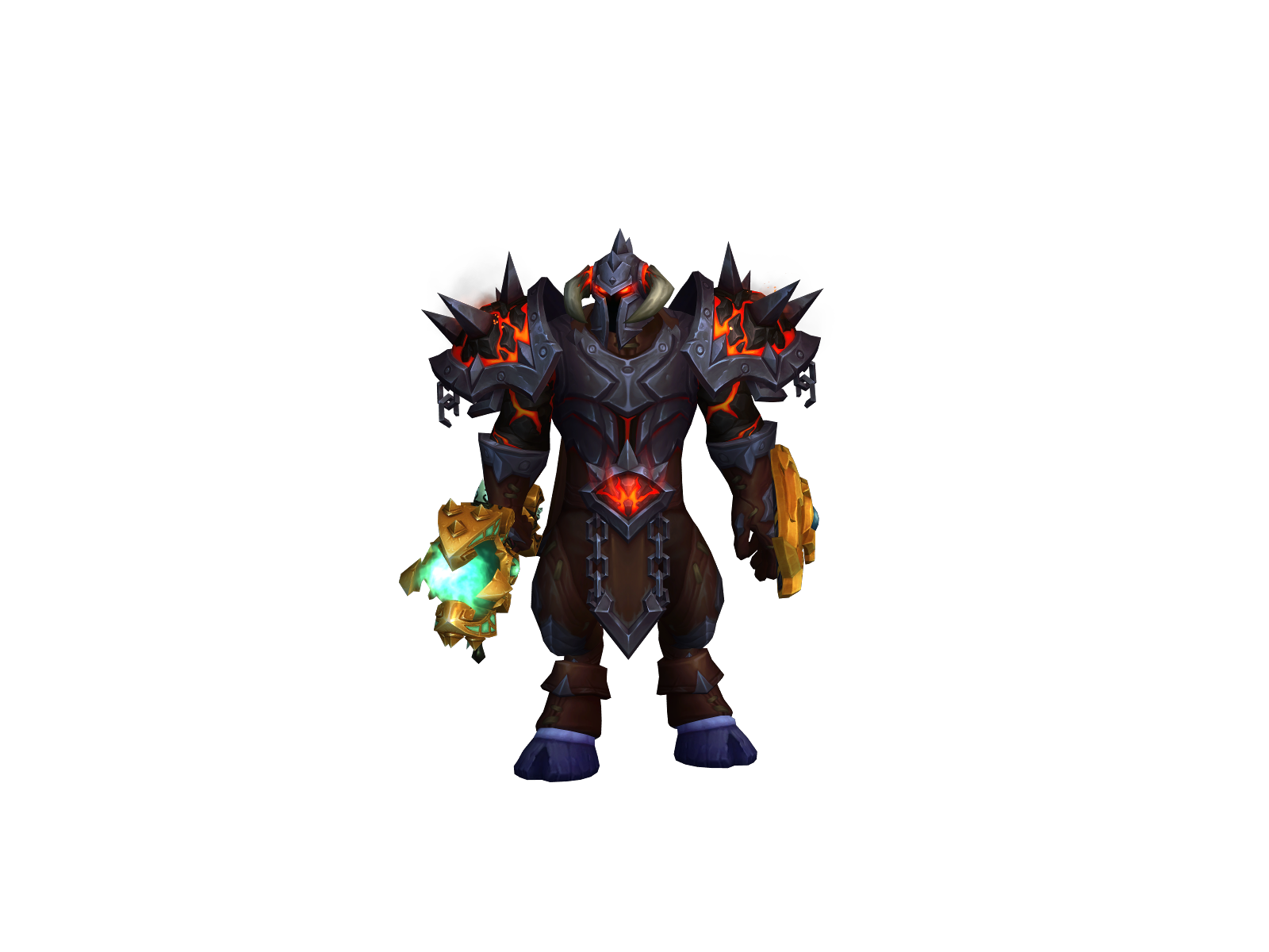 Elementalhro 3D character render