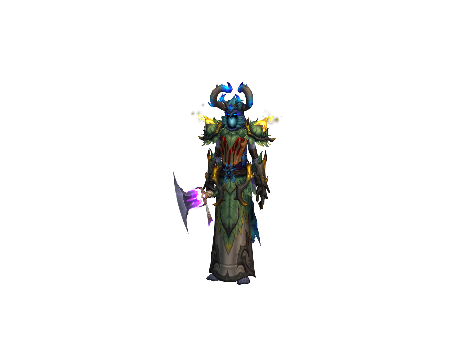 Lissànà 3D character render