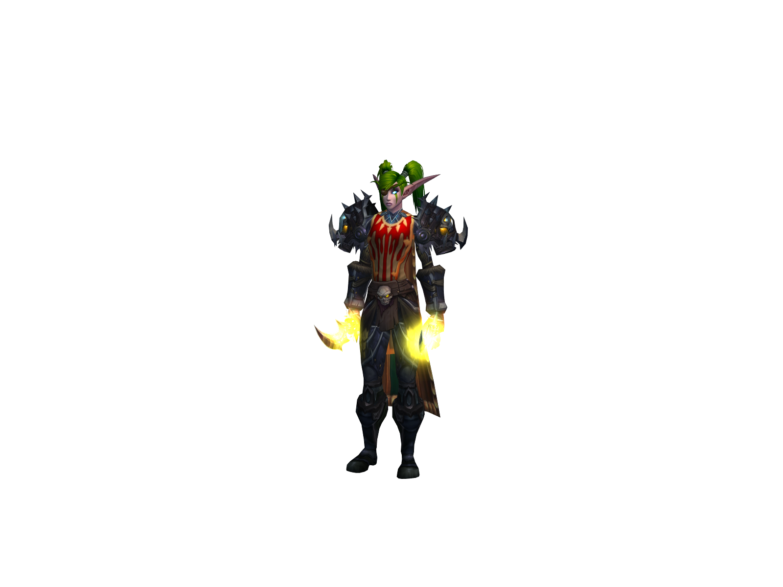 Lanser 3D character render