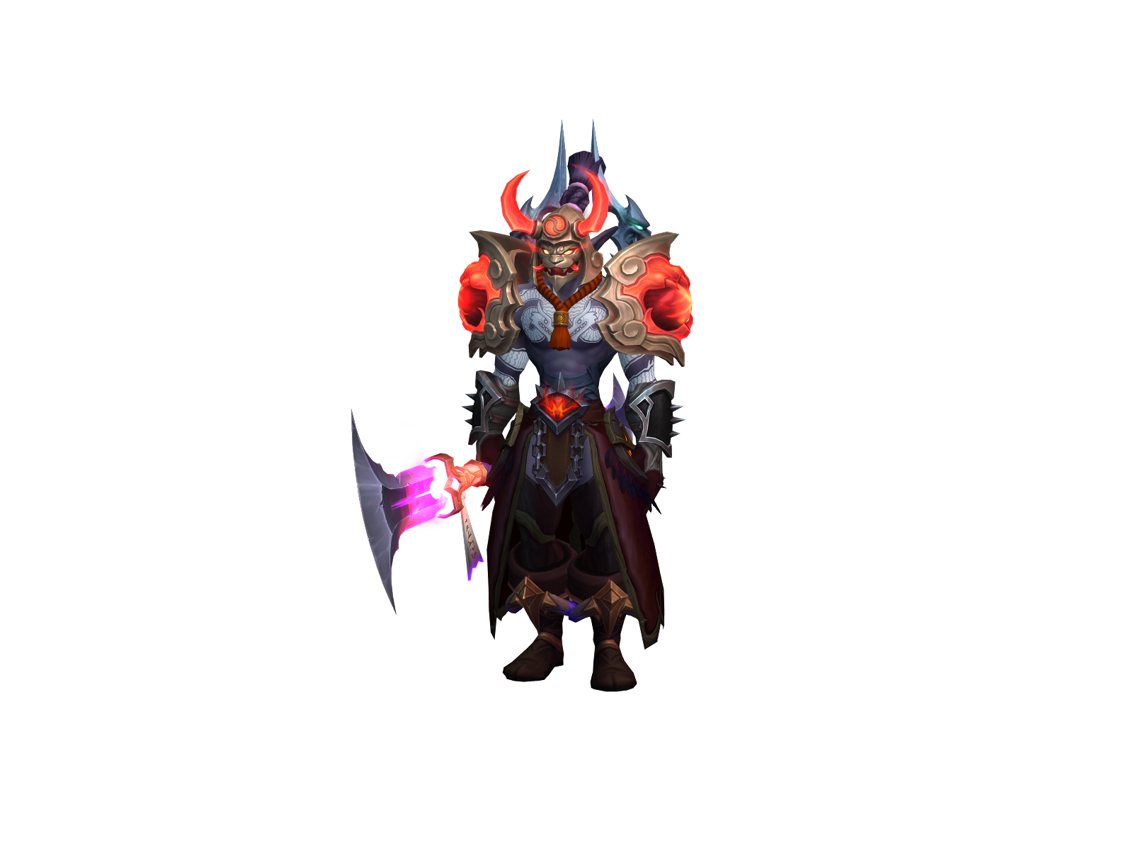 Kuntakashi 3D character render