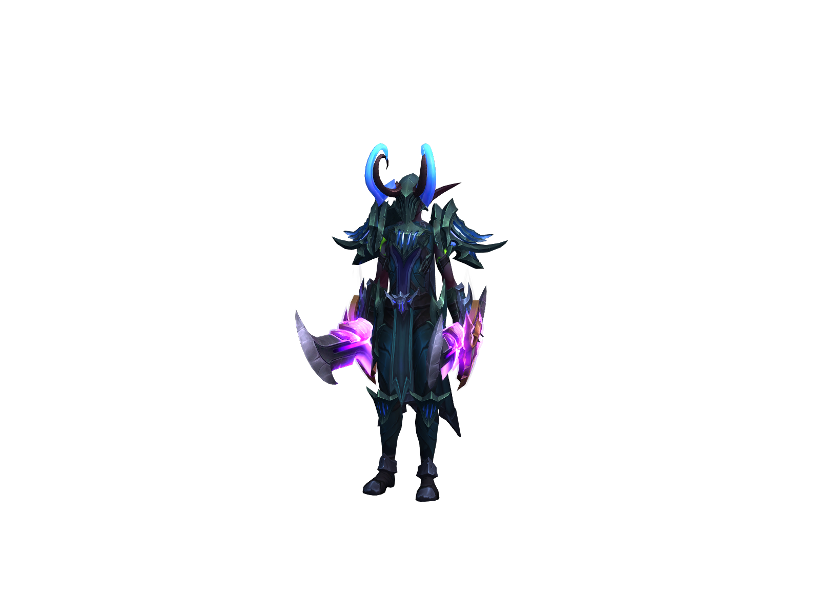 Illidaress 3D character render