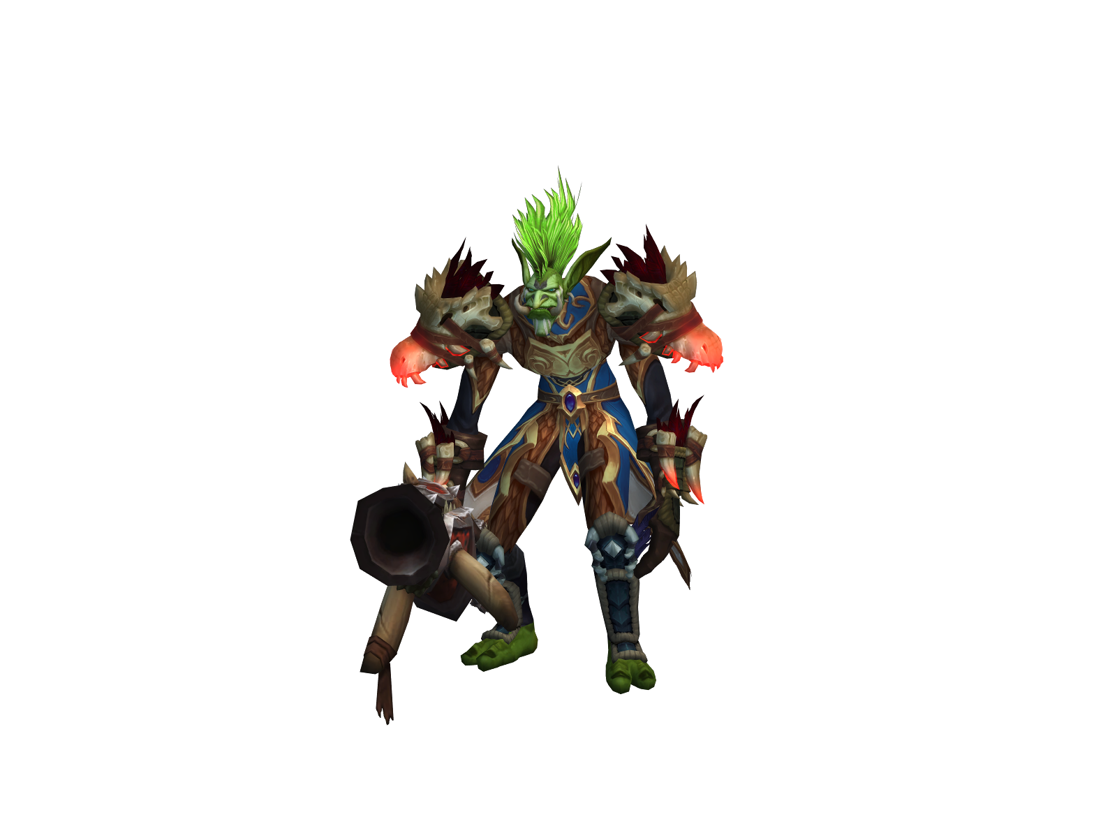 Wumbology 3D character render