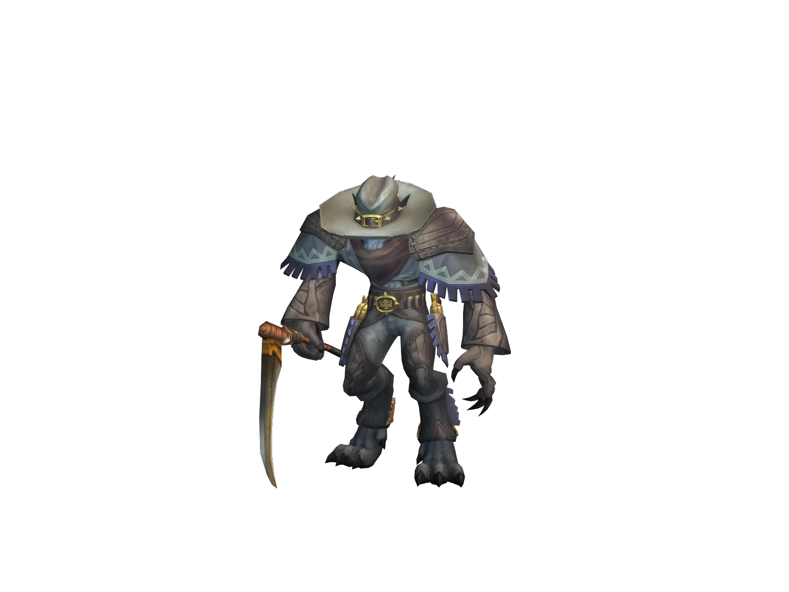 Danderr 3D character render