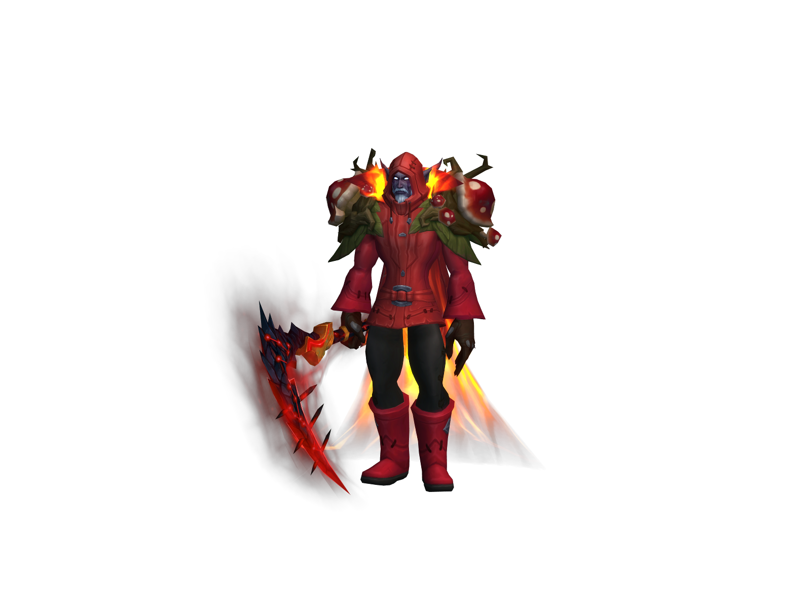 Unholyvoke 3D character render