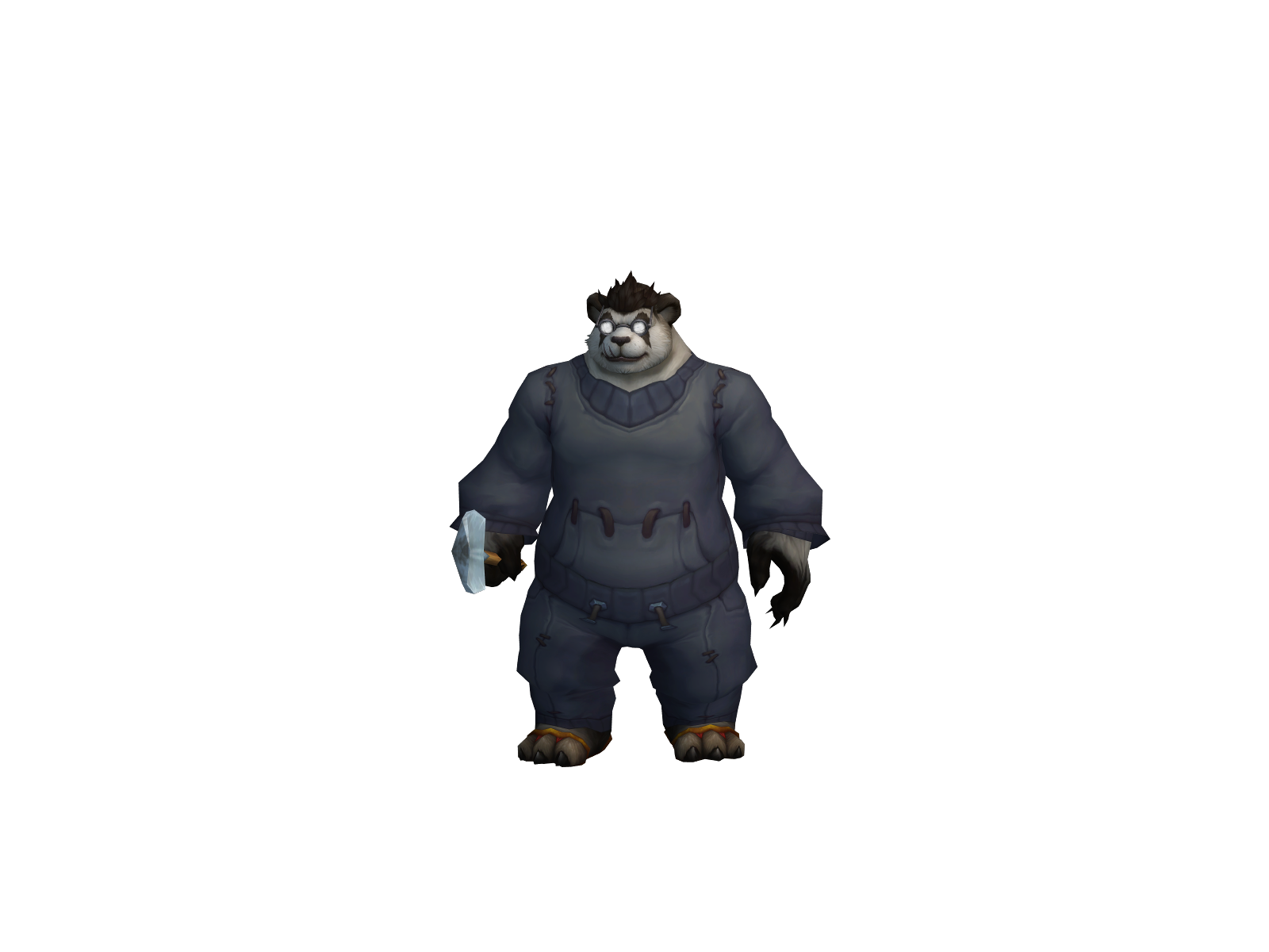 Nattai 3D character render