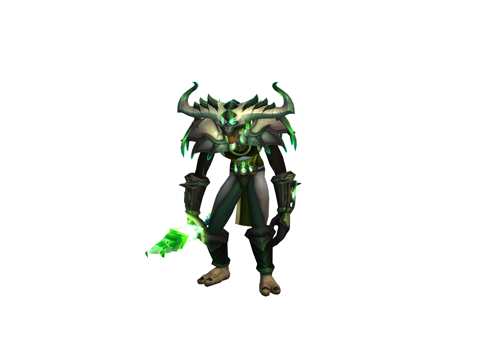 Hexorcist 3D character render