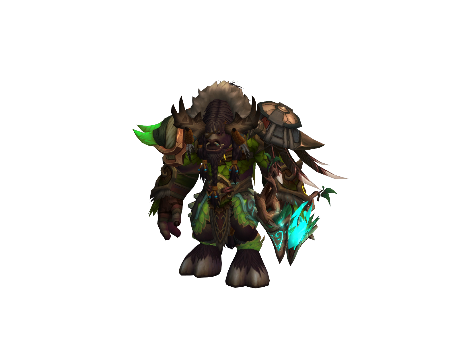 Shibbon 3D character render