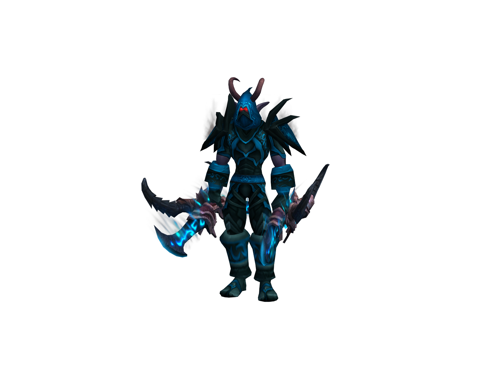 Blcketernity 3D character render
