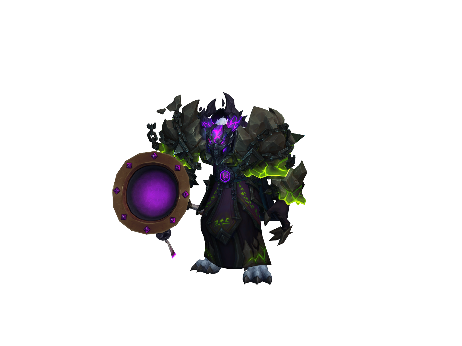 Dagbloodbane 3D character render