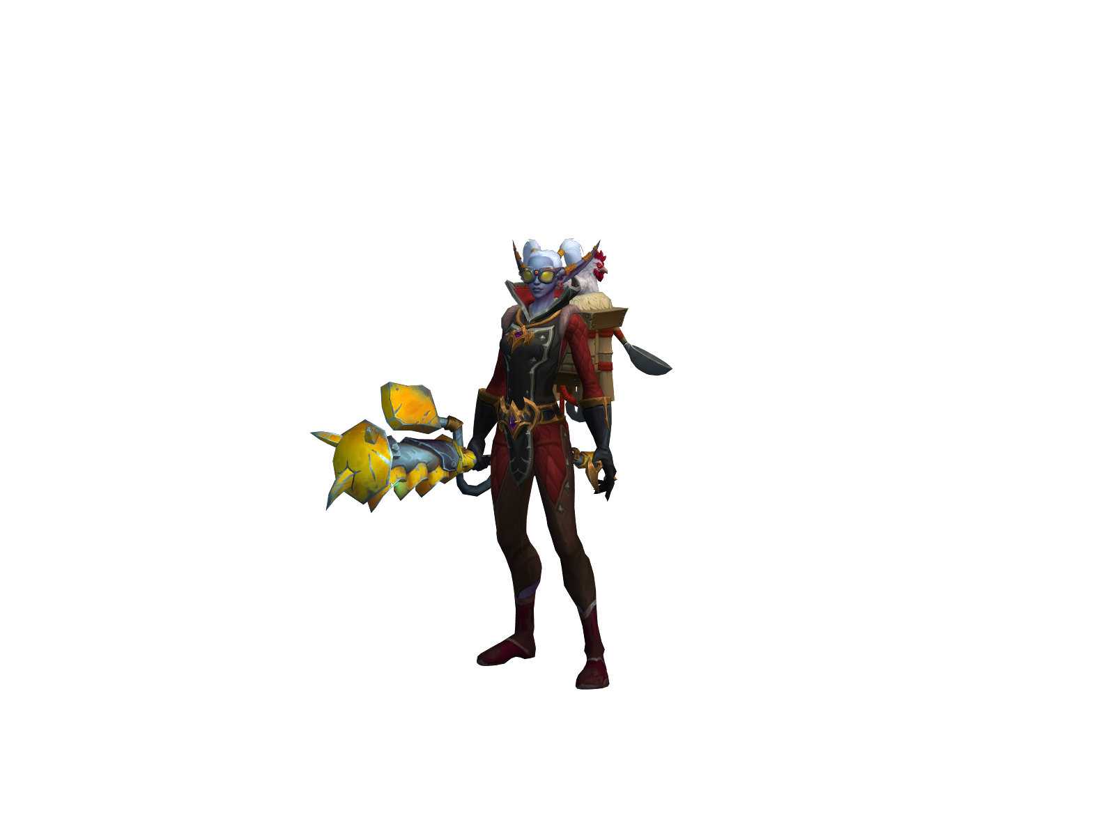 Monder 3D character render