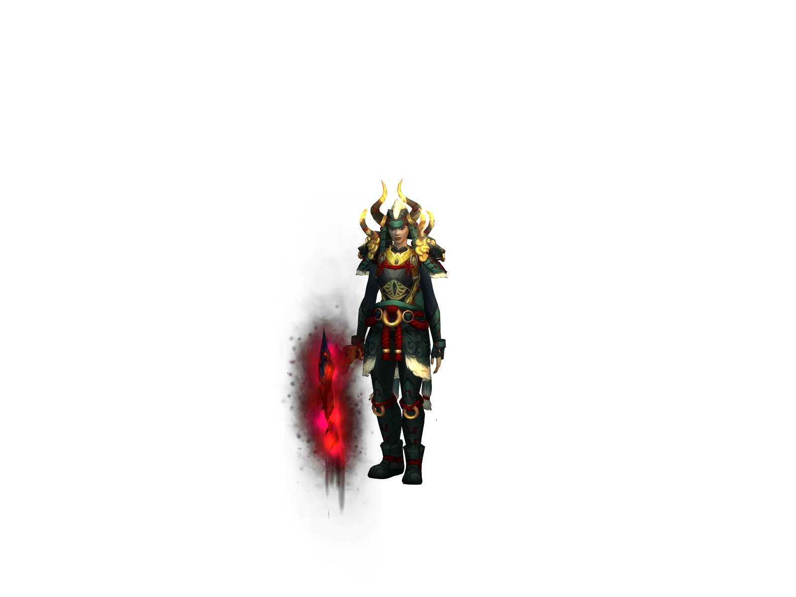 Saren 3D character render