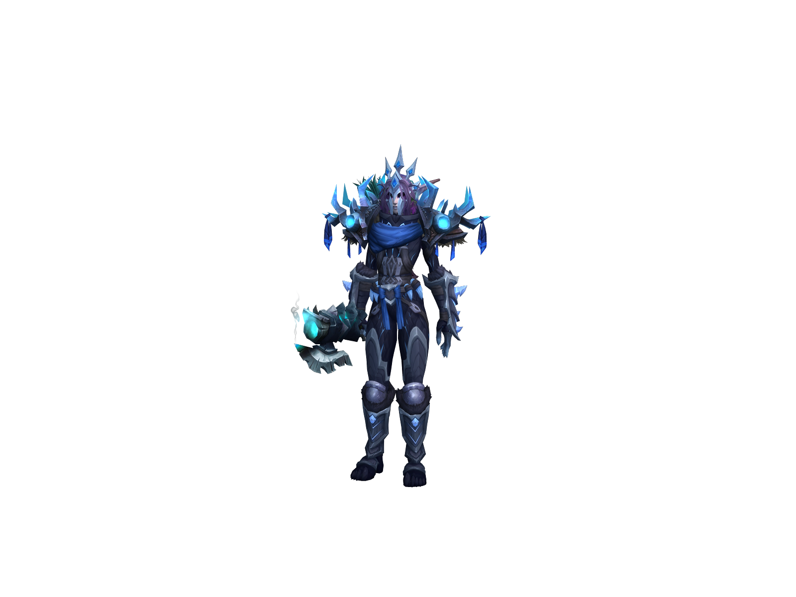 Thetis 3D character render