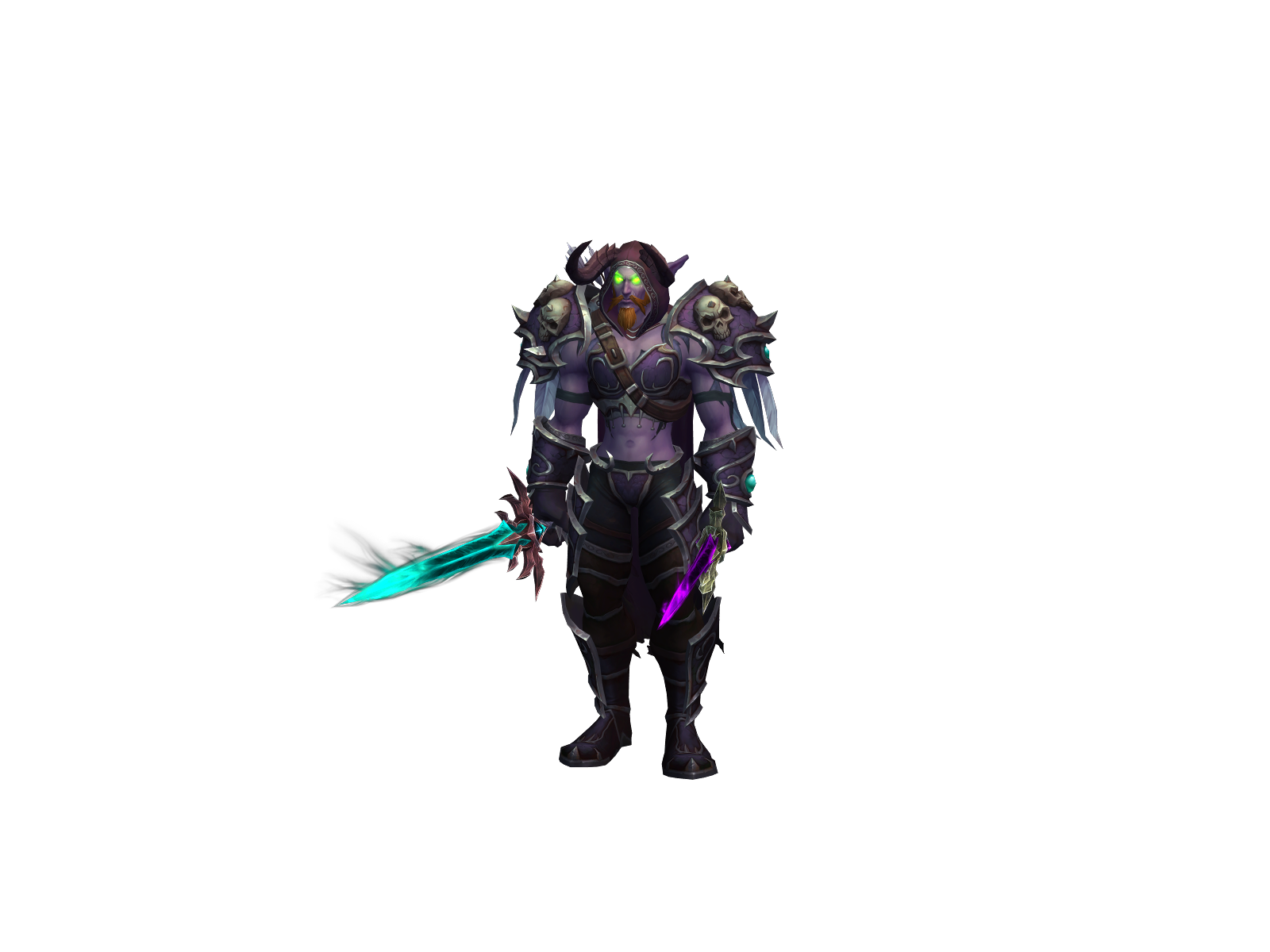 Sukuna 3D character render