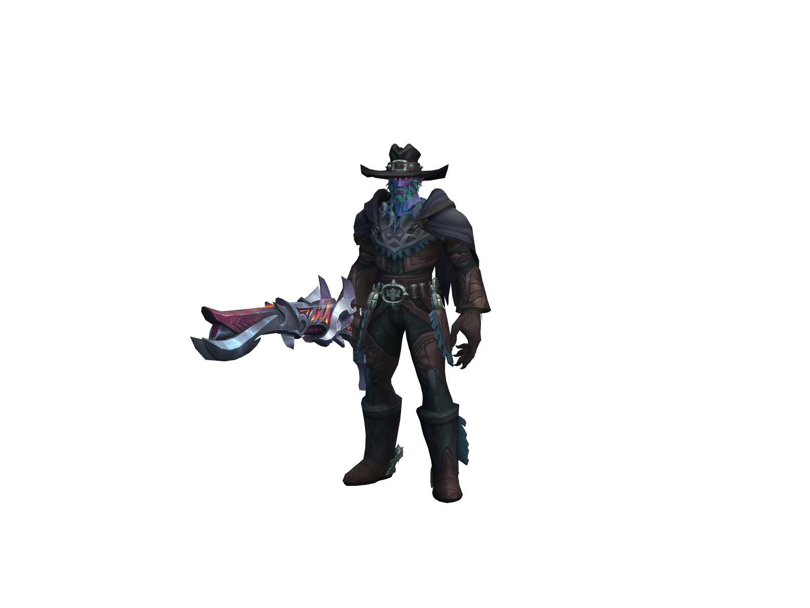 Sätansangel 3D character render