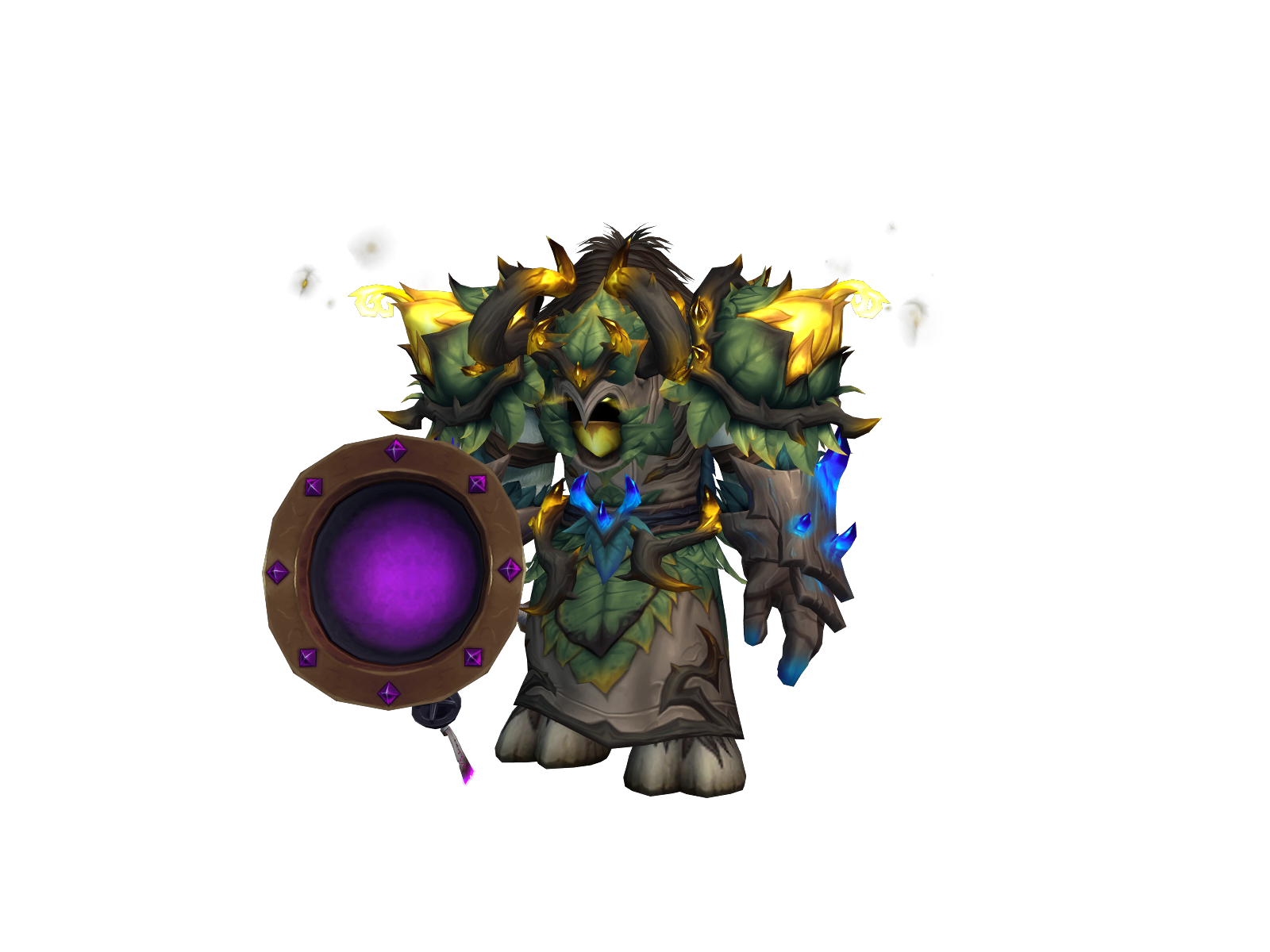 Angercow 3D character render