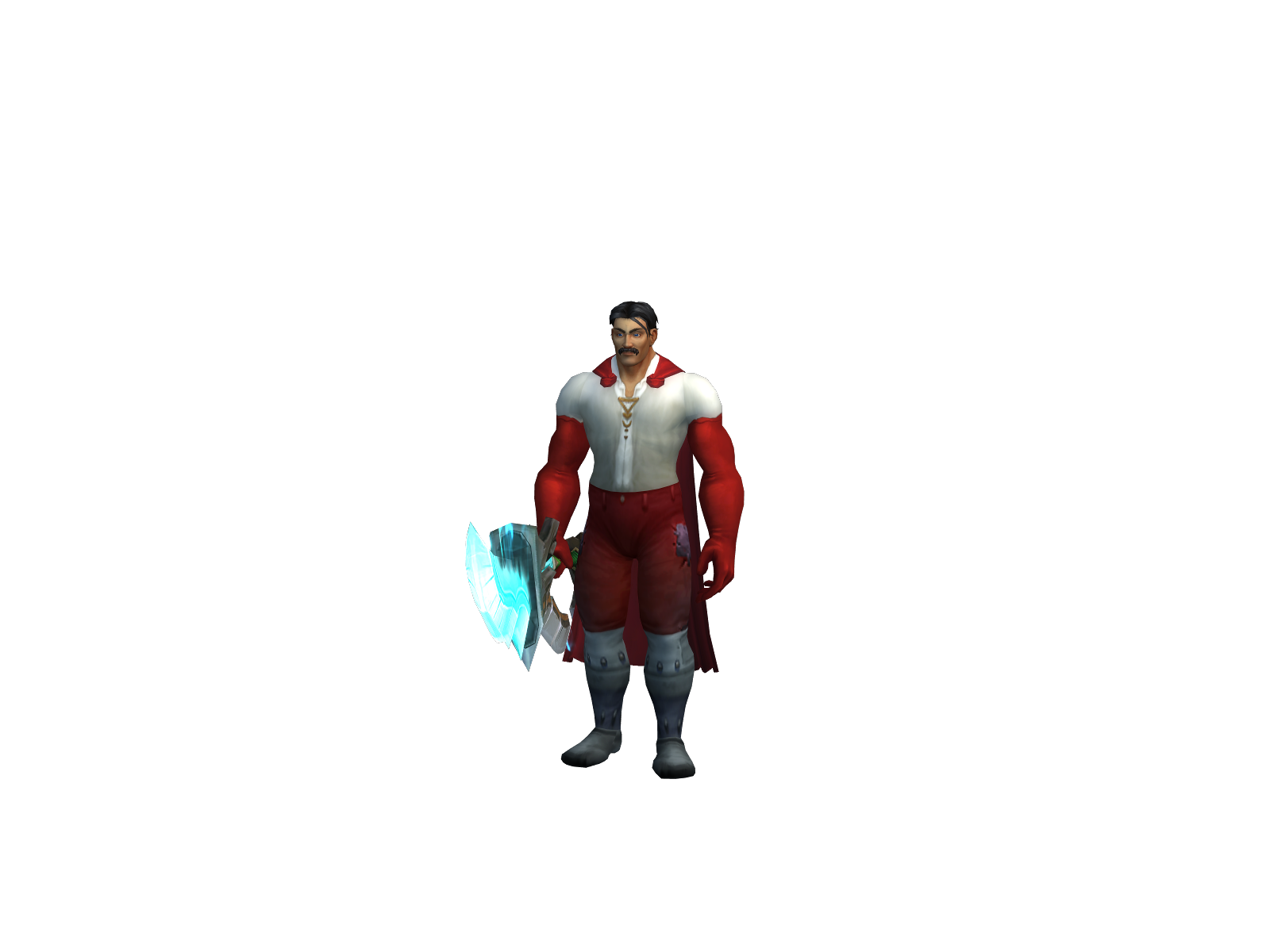 Omniman 3D character render
