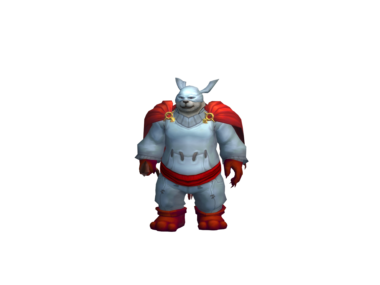 Cacadookie 3D character render