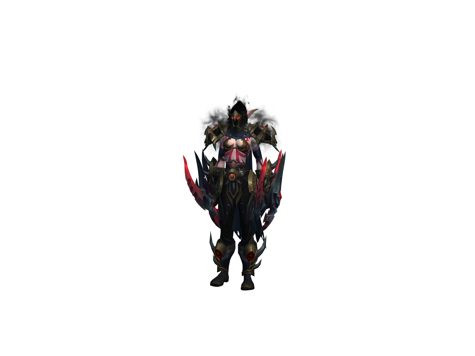 Endorush 3D character render