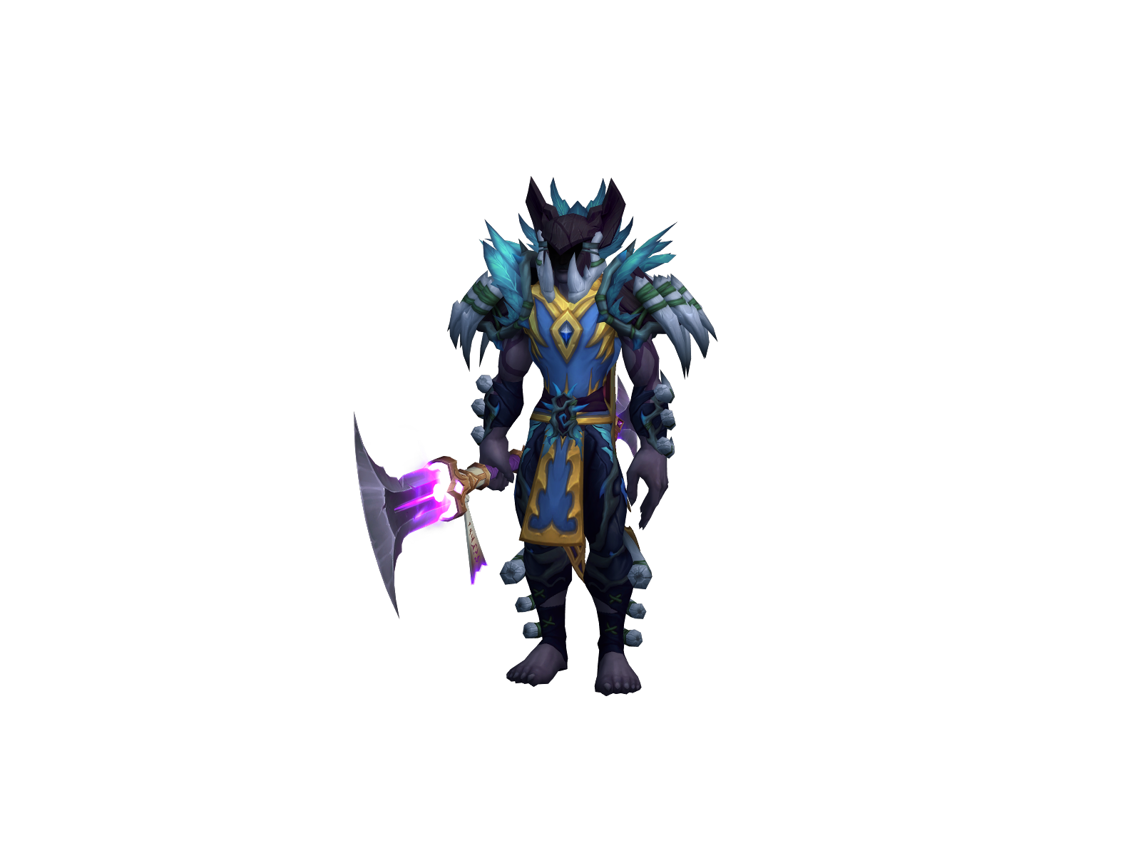 Nigoi 3D character render