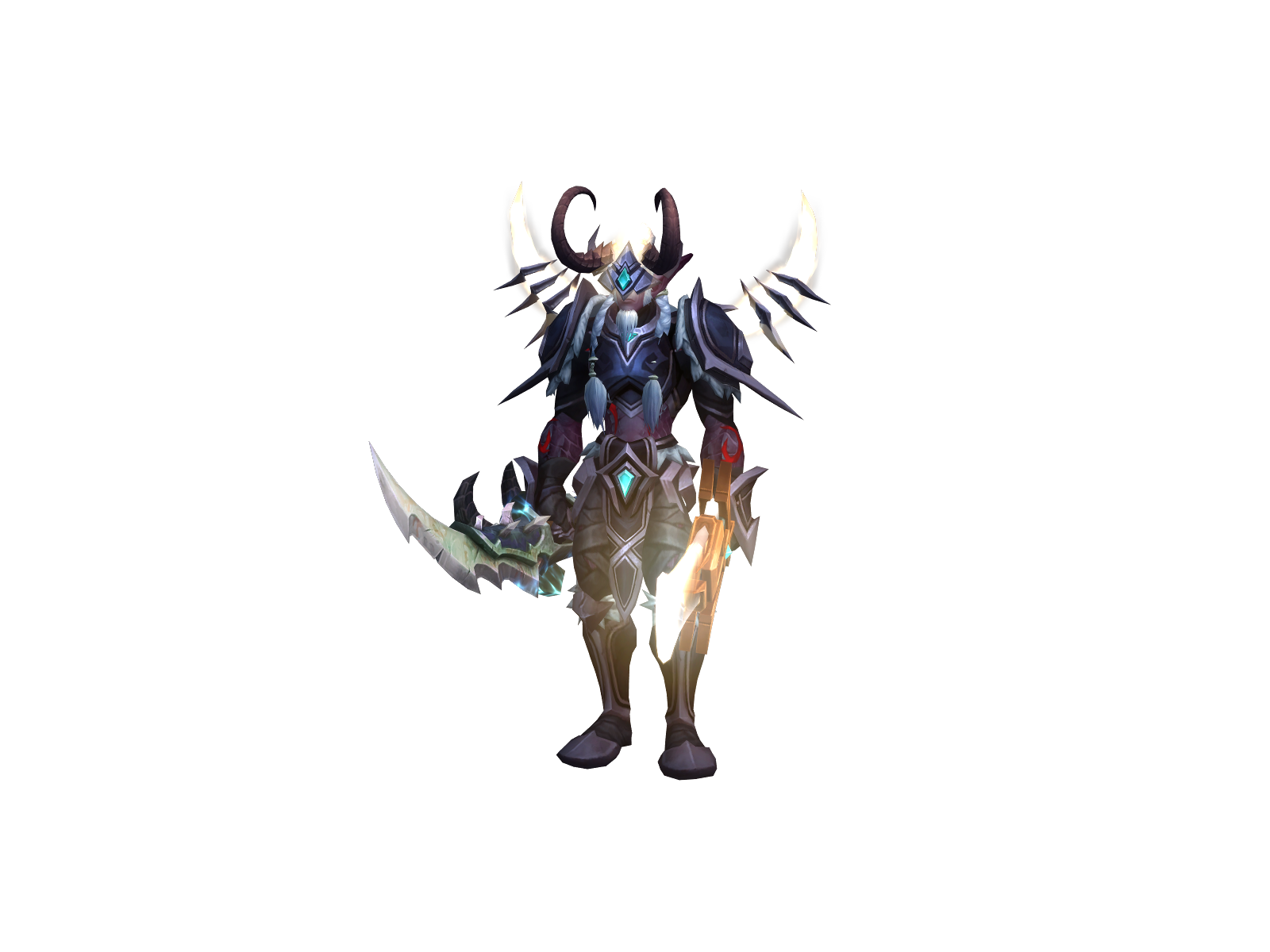 Goatelf 3D character render