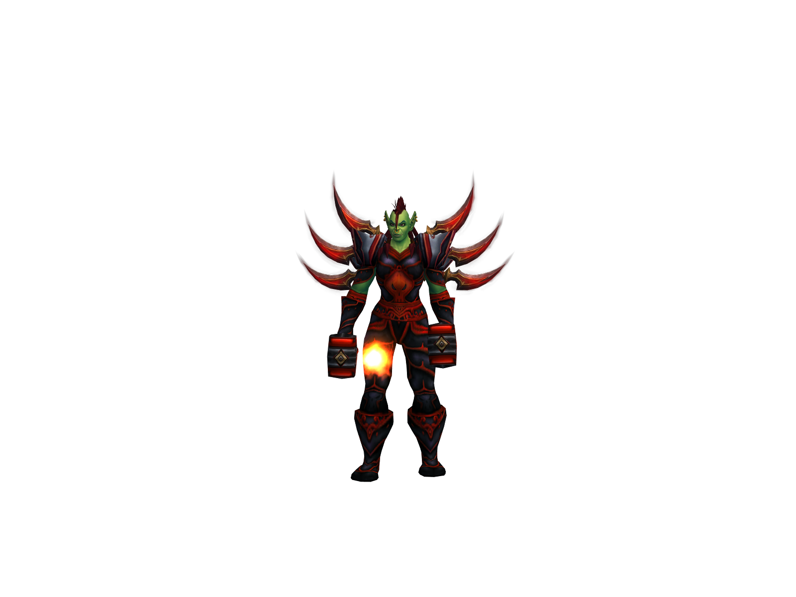 Zyphera 3D character render
