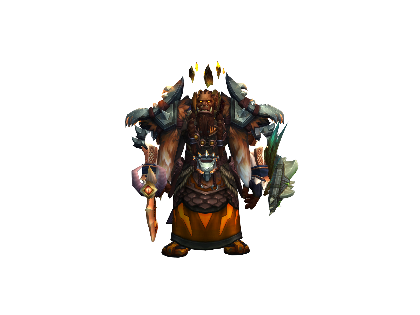 Ughugh 3D character render