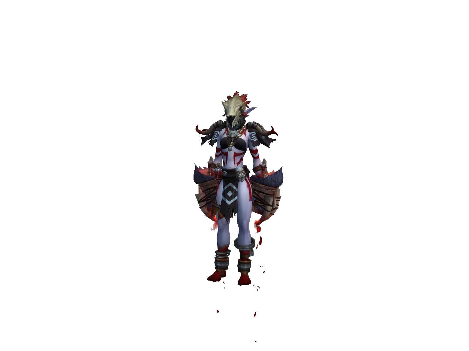Saavikk 3D character render