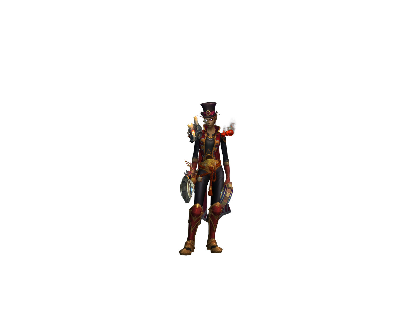 Hatter 3D character render