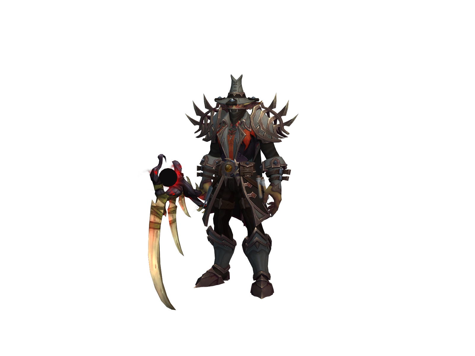 Whoranir 3D character render