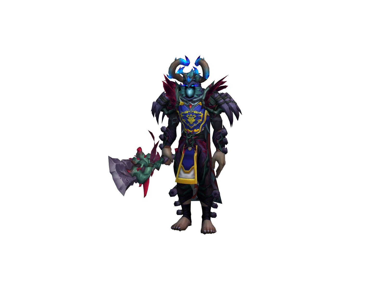 Mikokat 3D character render