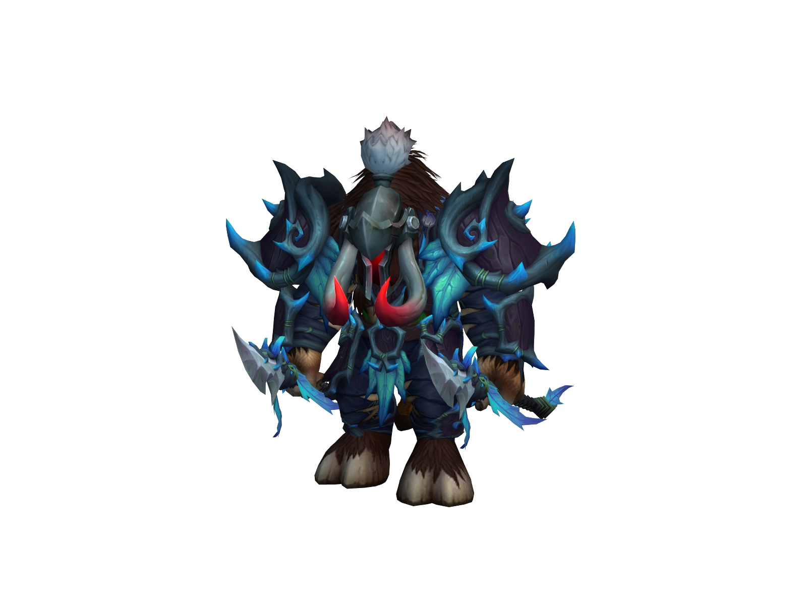 Rakuuoth 3D character render