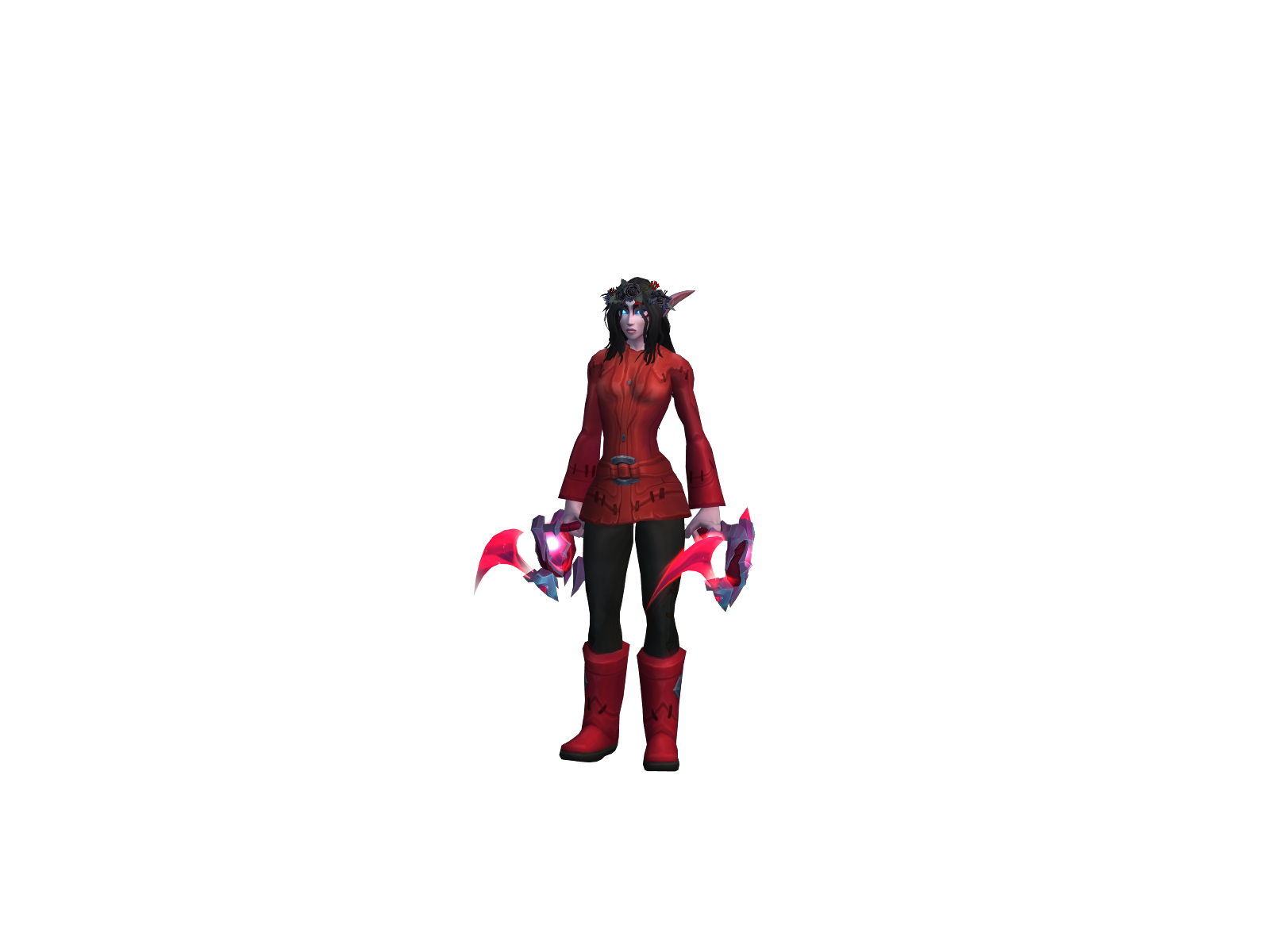 Sporadh 3D character render