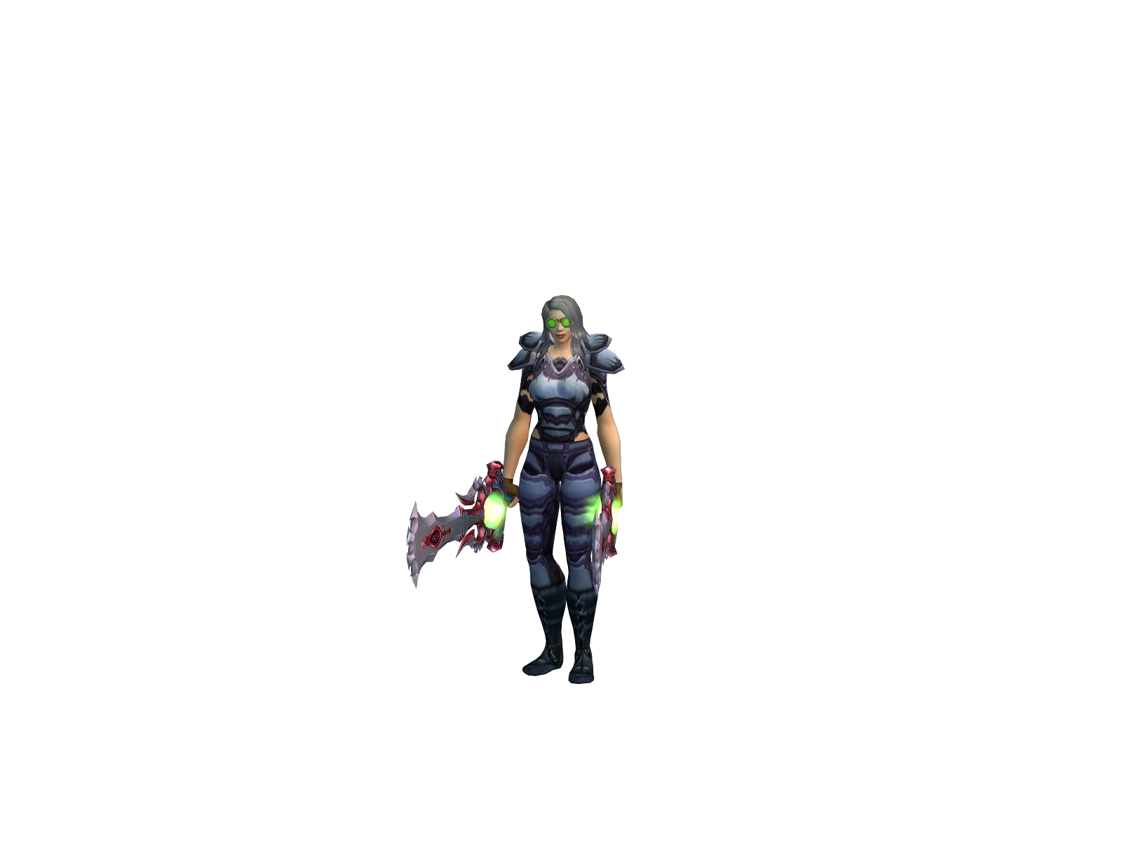 Ashura 3D character render