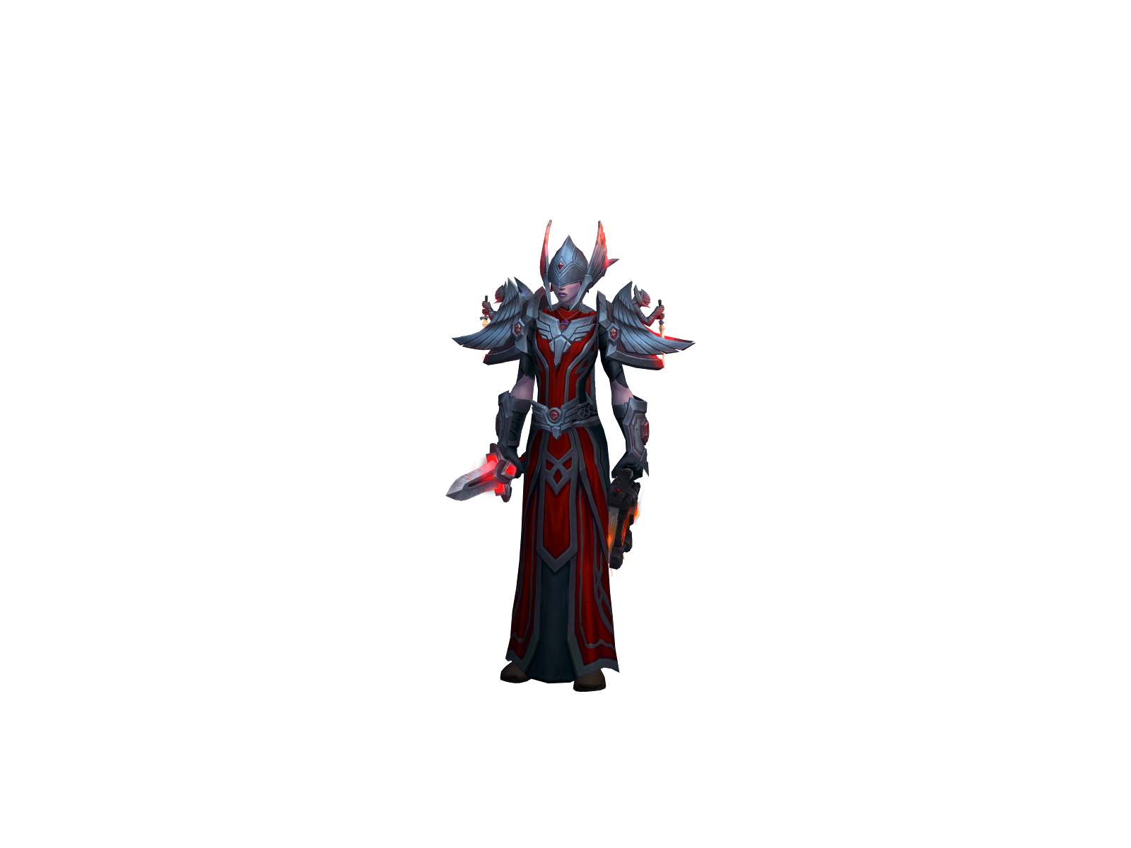 Penanced 3D character render