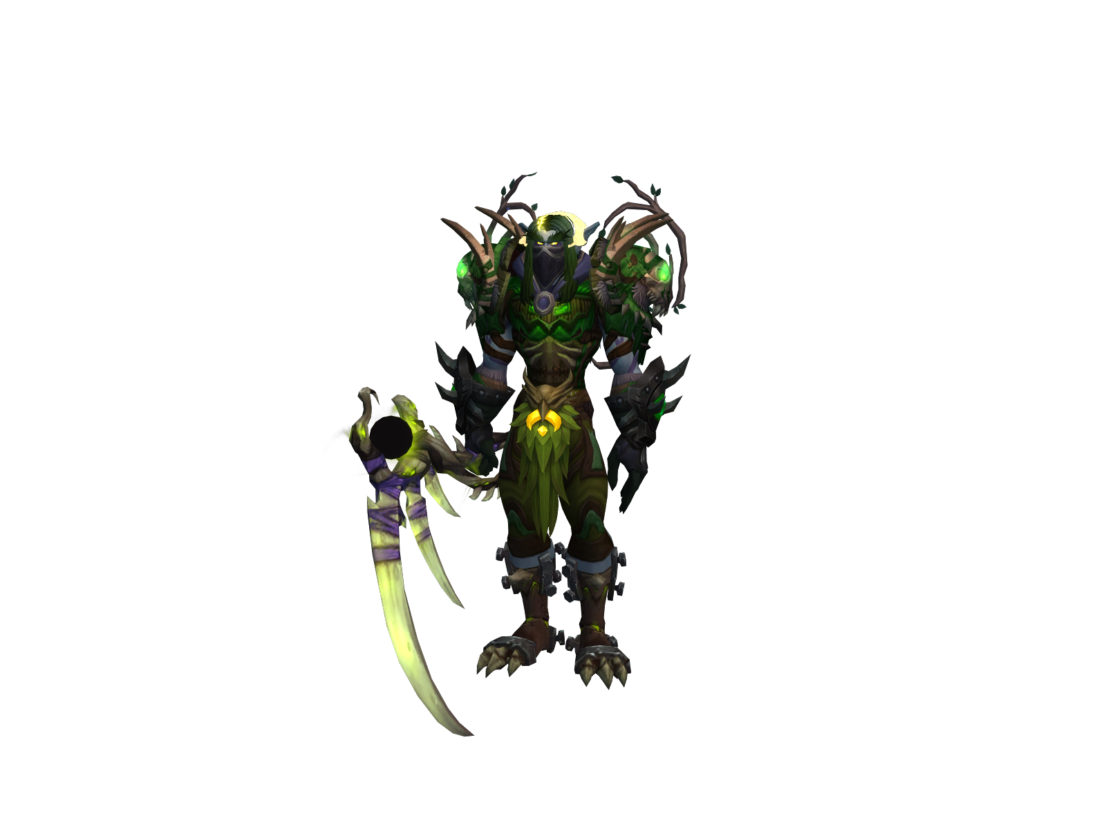 Furvor 3D character render
